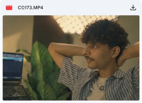 Creator pausing between retakes in a raw video that ShifuCut cleans up